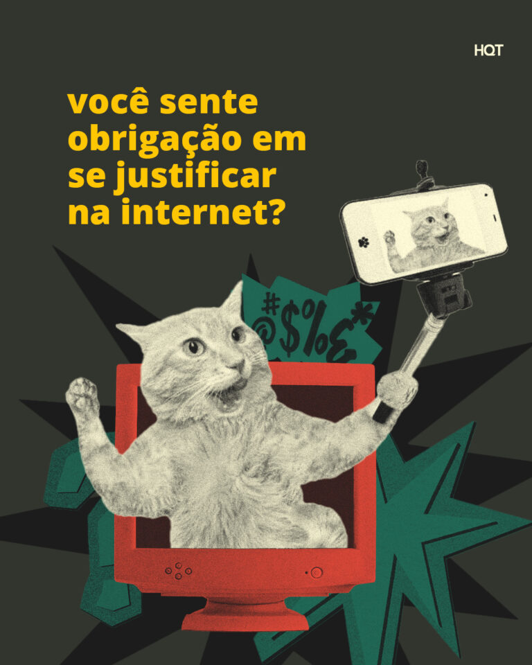 justificar na internet