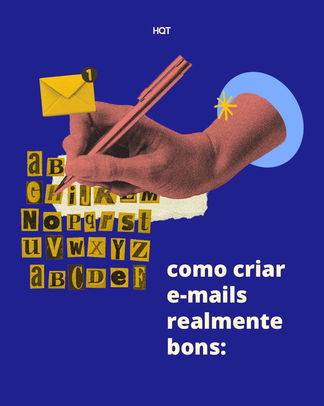 criar e-mails